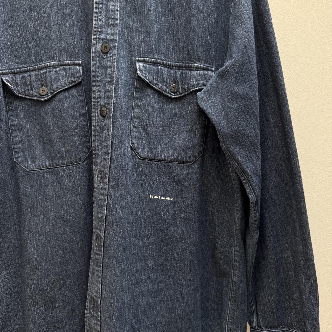 Stone Island 00’s Denim Shirt (XL)