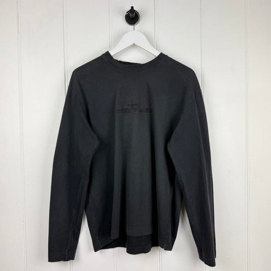 Mid 00s Stone Island Long Sleeve T-shirt (L)