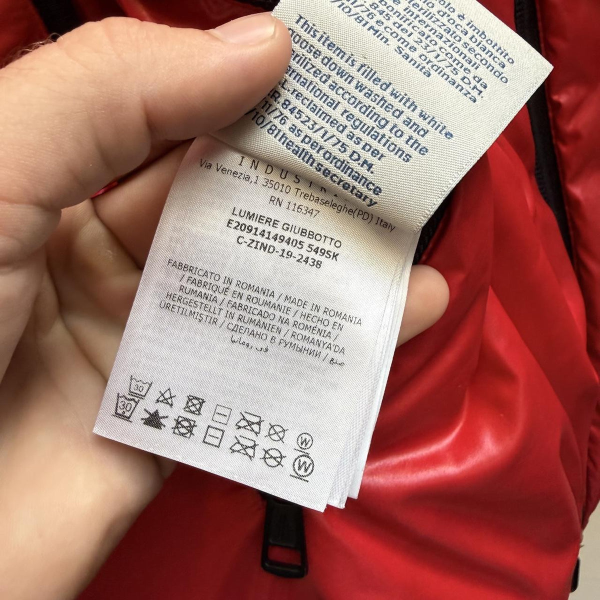 Moncler Lumiere Reversible Down Puffer Jacket (M/L)