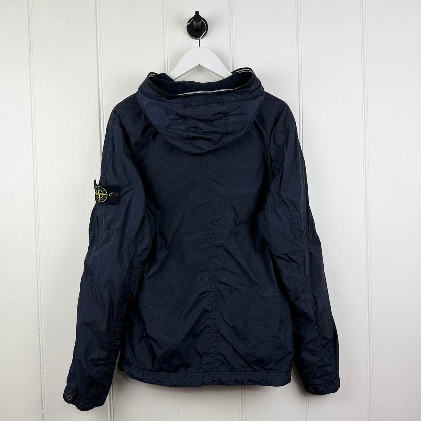 Stone Island Crinkle Reps Jacket Navy Blue (M)