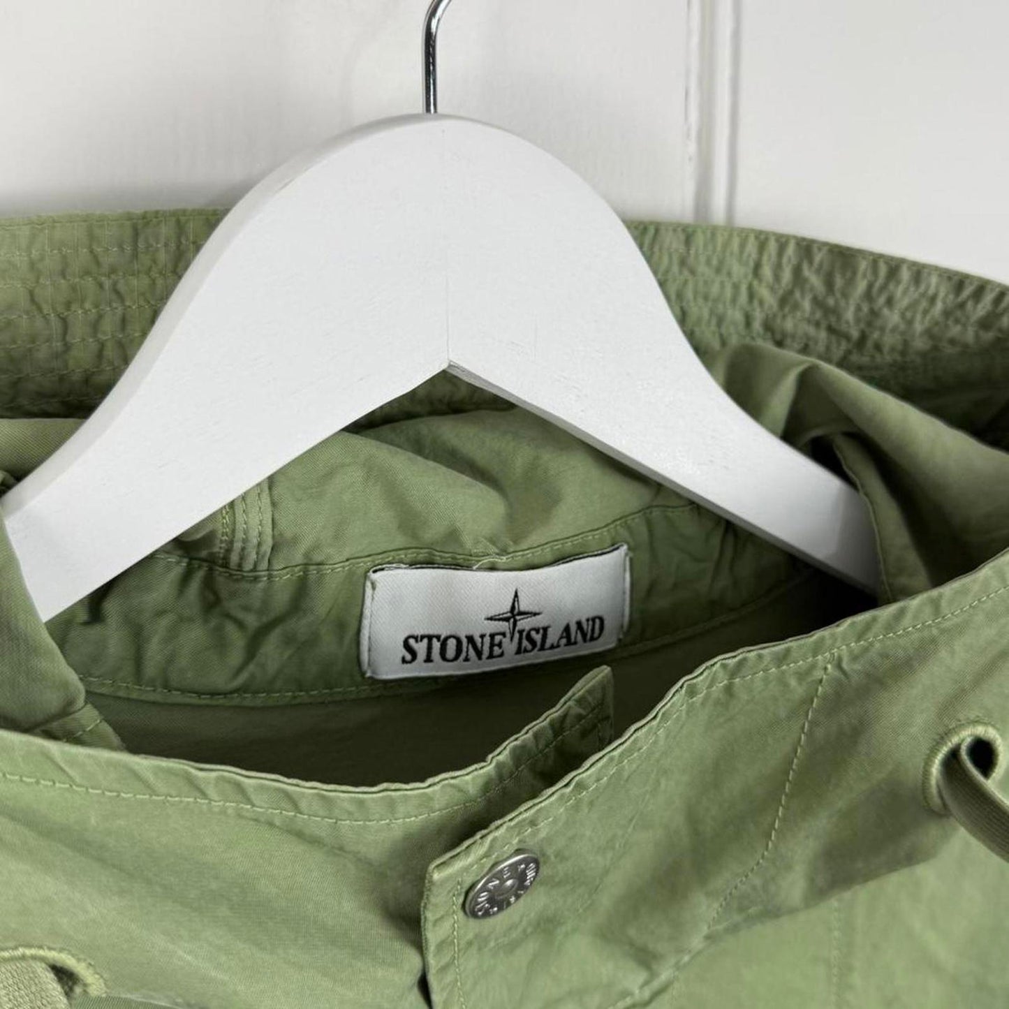 Stone Island Cupro Cotton Smock Jacket (M)
