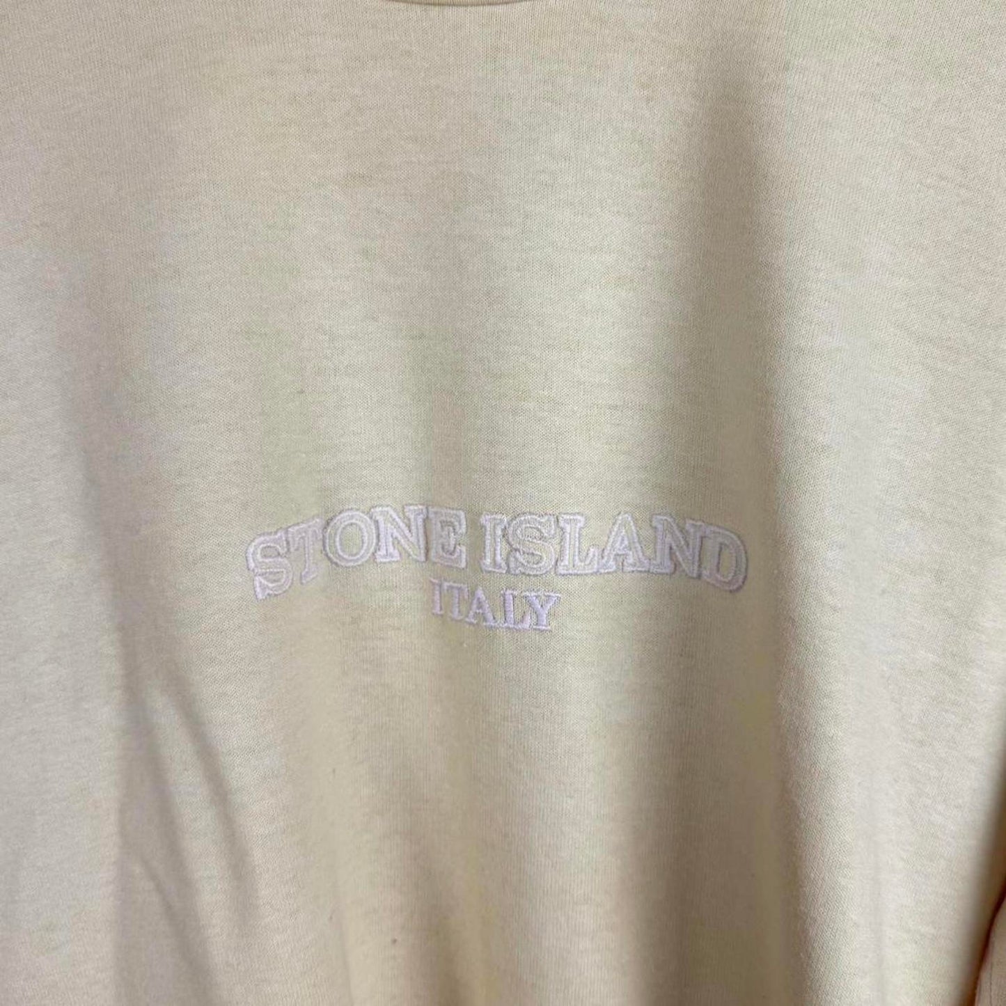 Stone Island Long Sleeve Logo Tee (L)