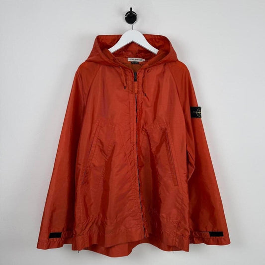 Stone Island Formula Steel Hooded Jacket Orange (L)