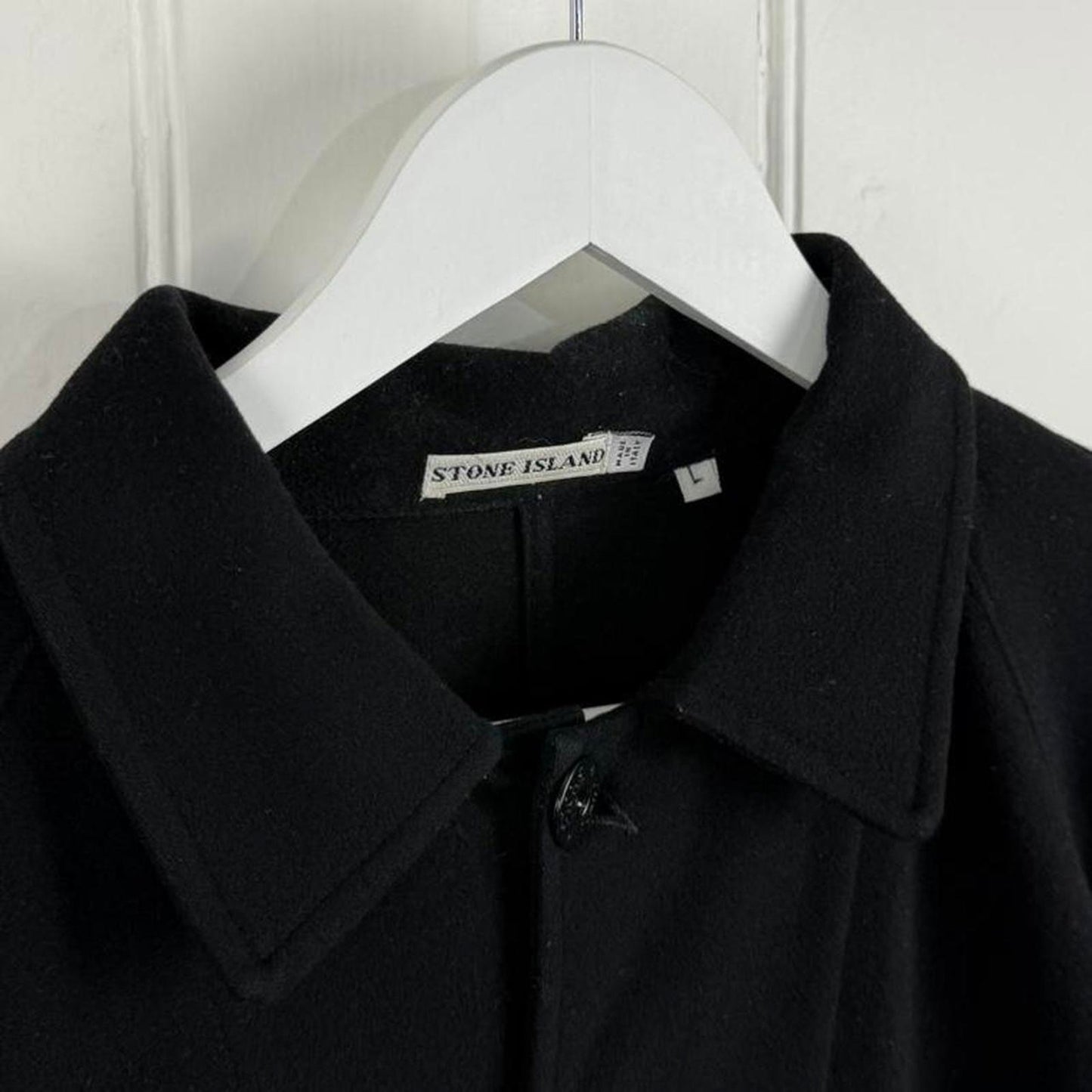 Stone Island Wool Blend Overshirt (L)