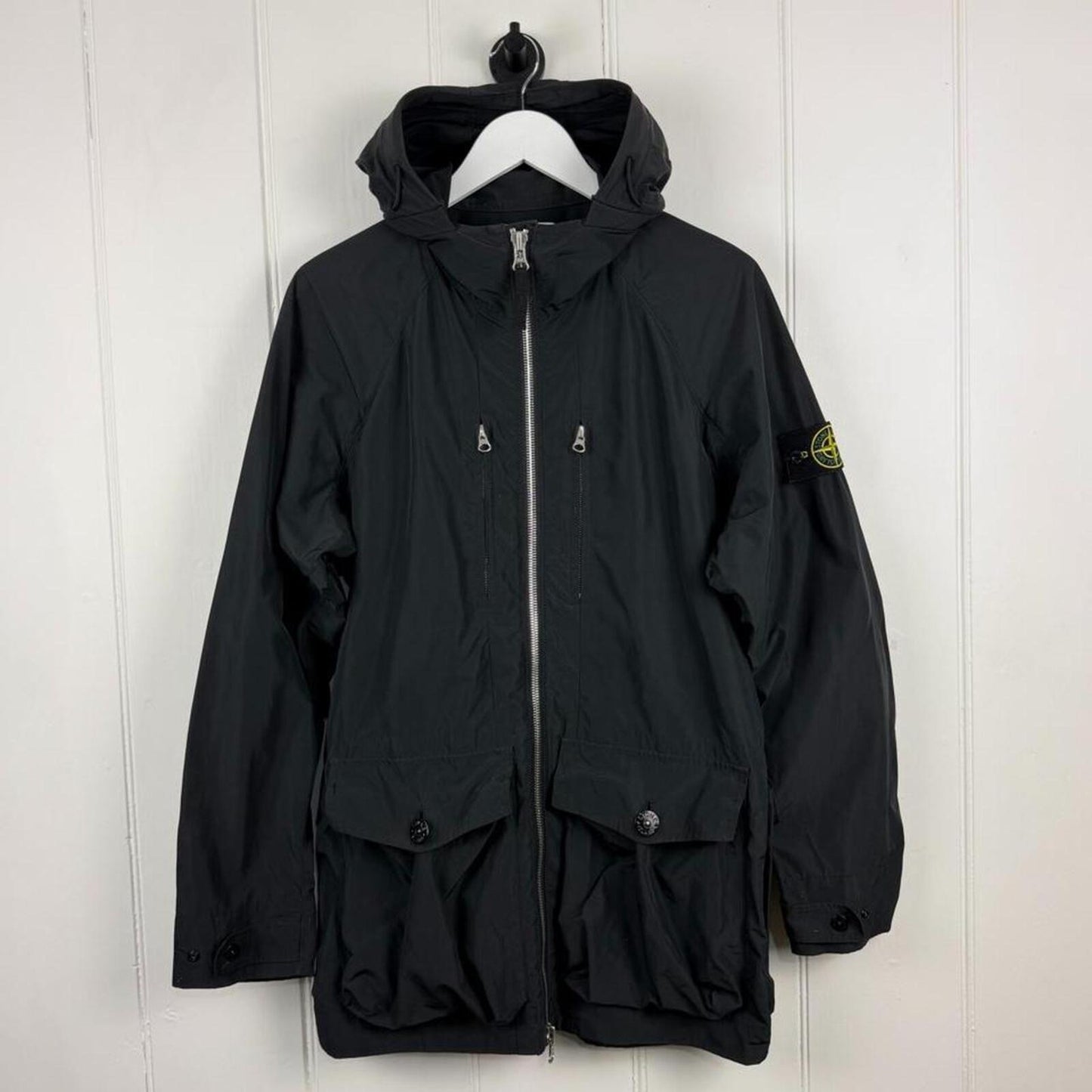 Stone Island Micro Reps Parka Black (M)