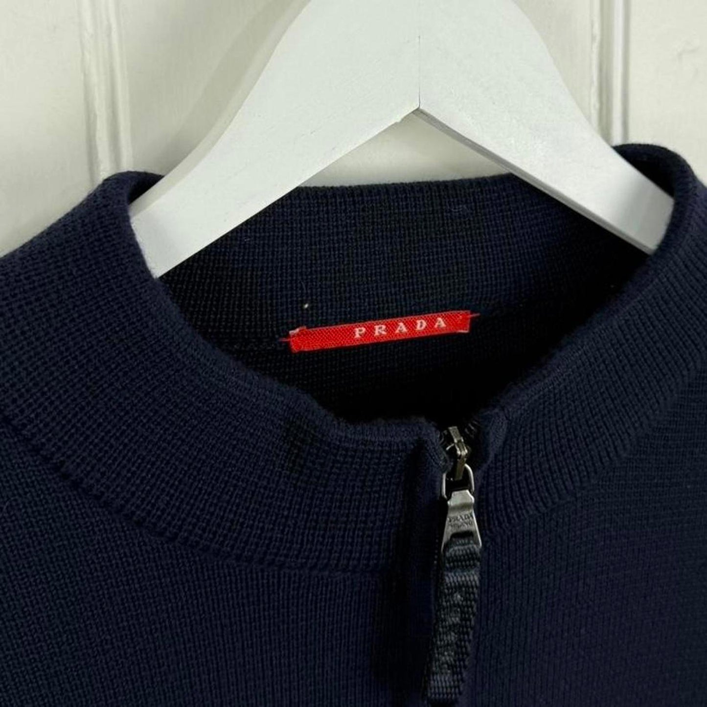 Prada Sport Structured Wool Knit Jacket (M)