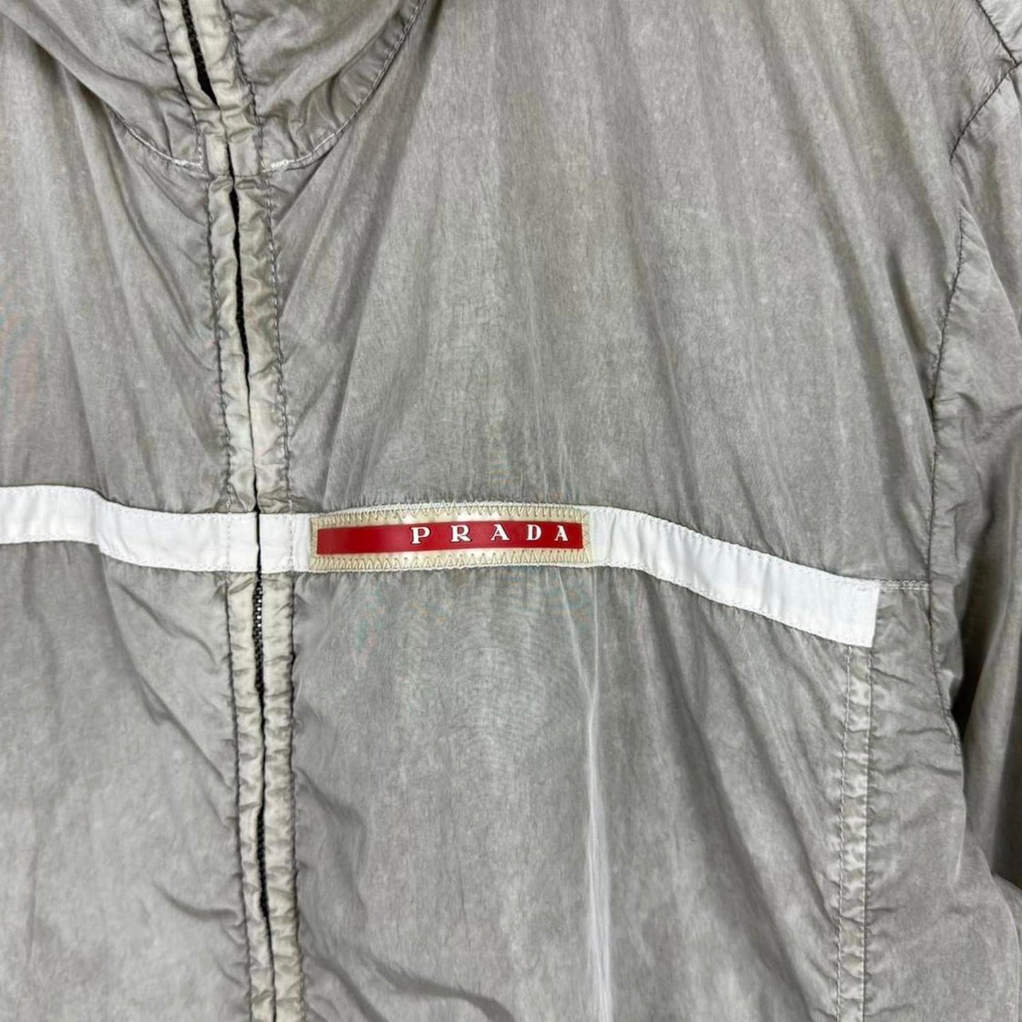 2000's Prada Sport Jacket Grey (XL/XXL)