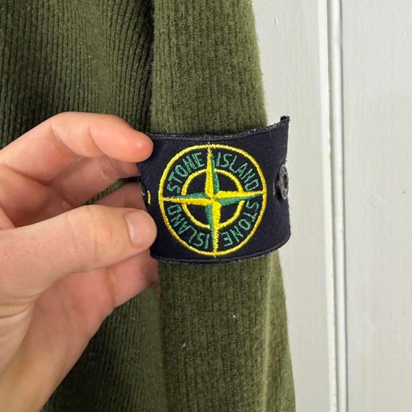 Stone Island Ribbed Knit Green (XL)