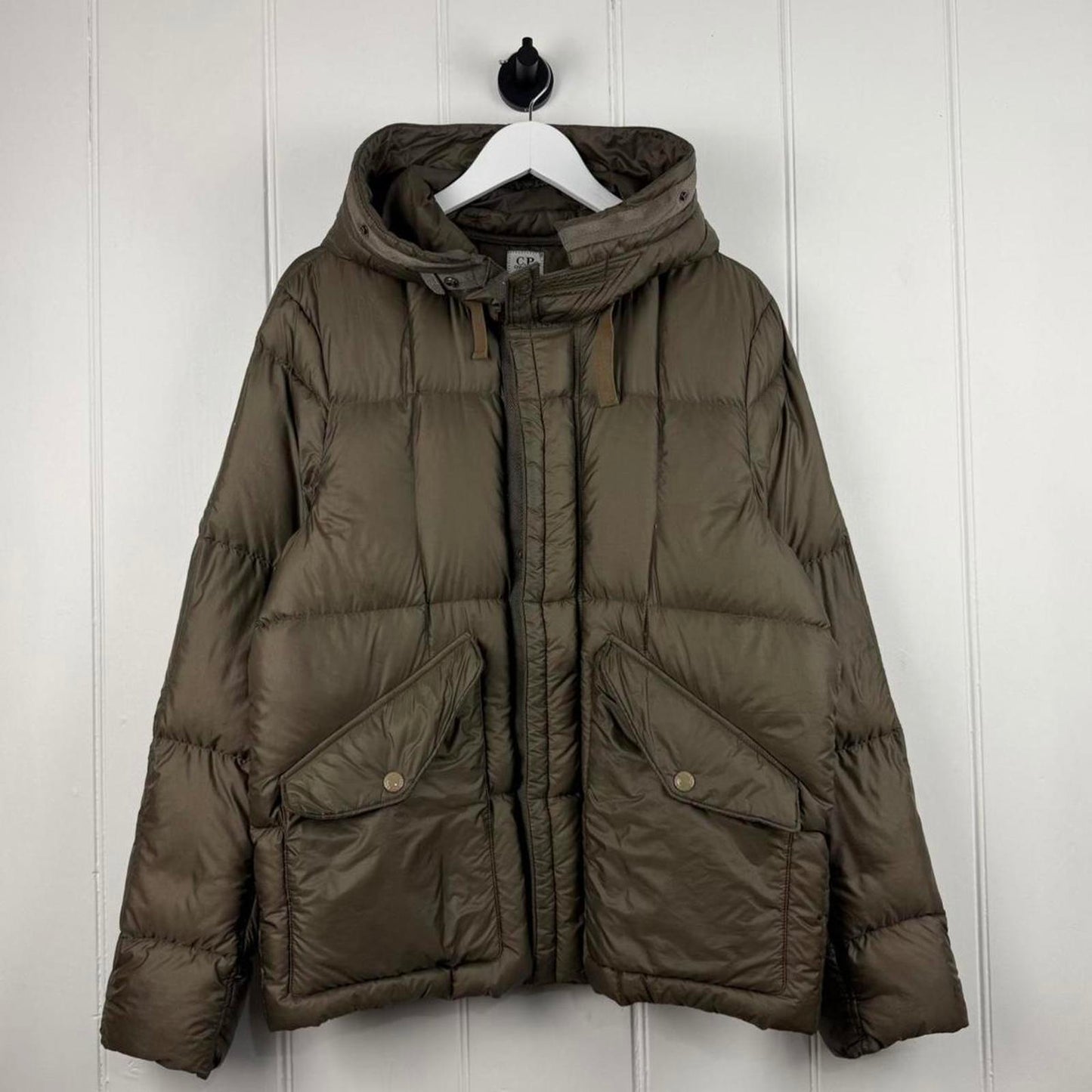 C.P. Company Down Hooded Jacket (L)