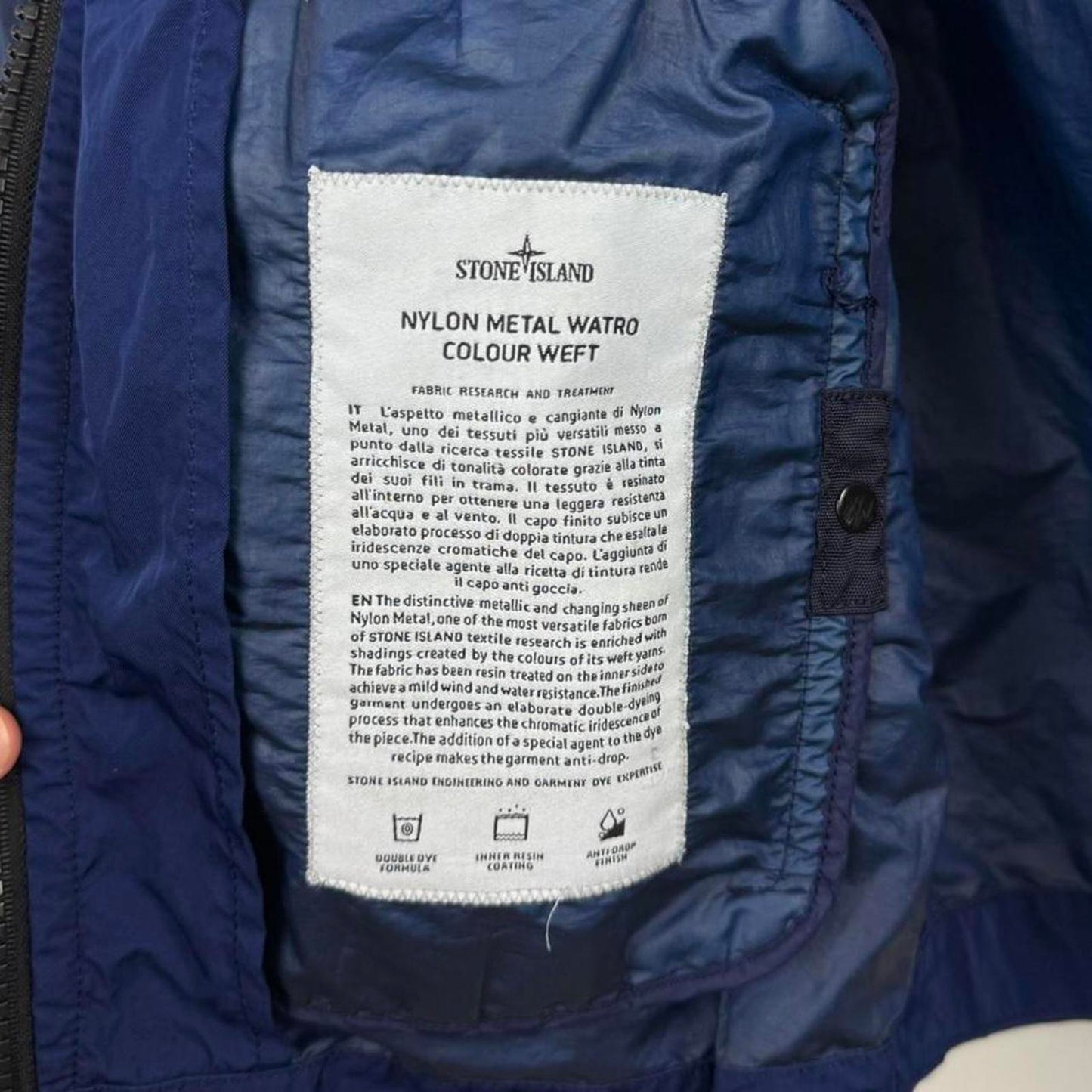 Stone Island Nylon Metal Weft Jacket (L)