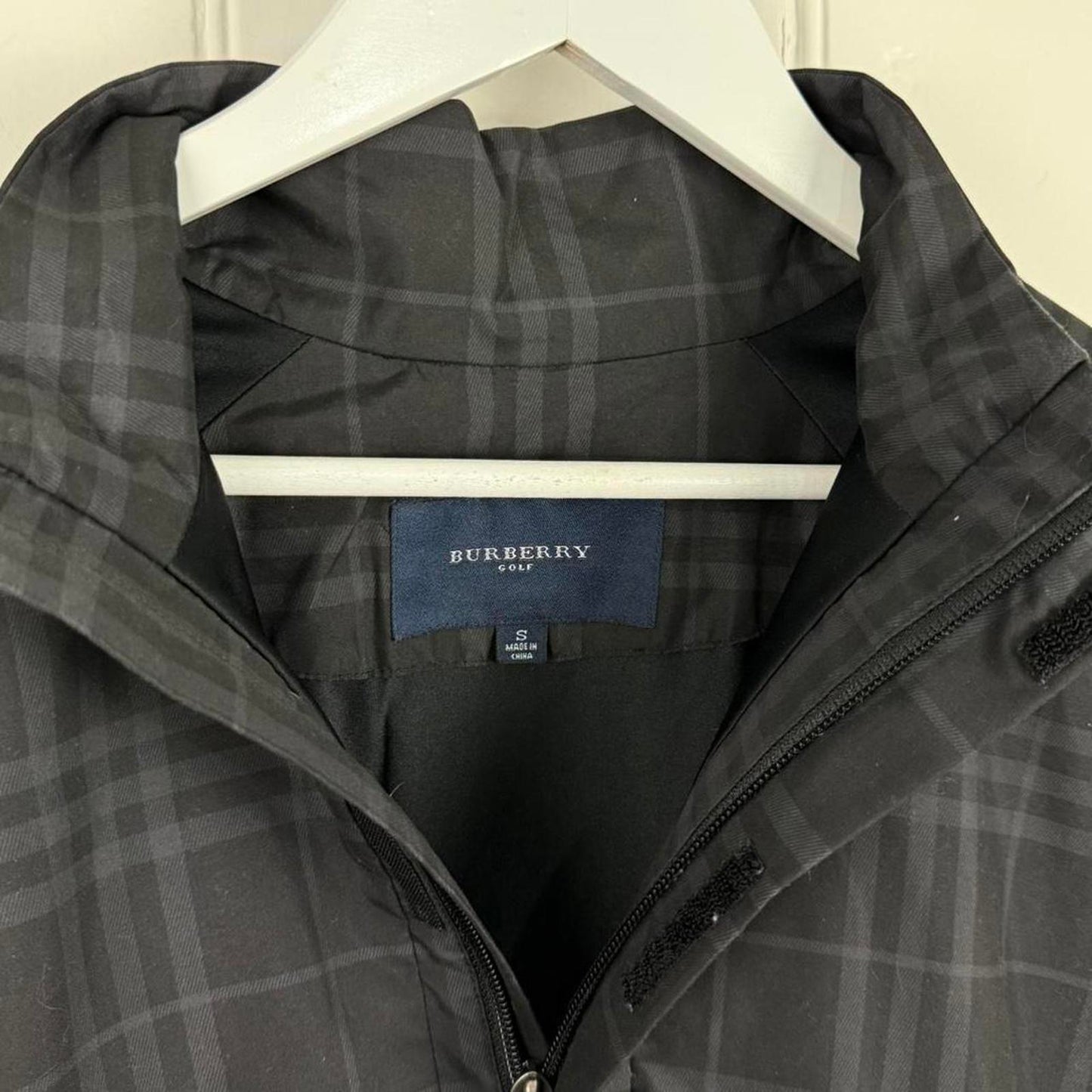 Burberry Golf Check Anorak Jacket (S)