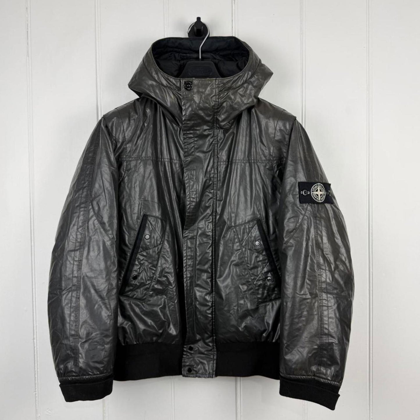 Stone Island Ice Jacket Dark Grey / Brown Thermochromatic (M)