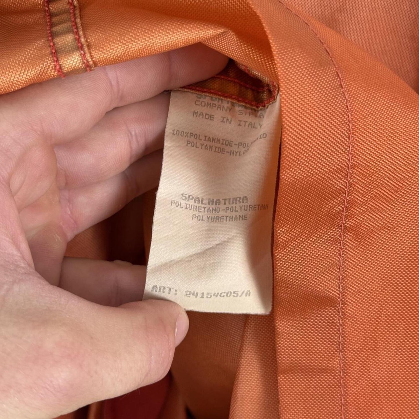 Stone Island Formula Steel Jacket Orange (M)