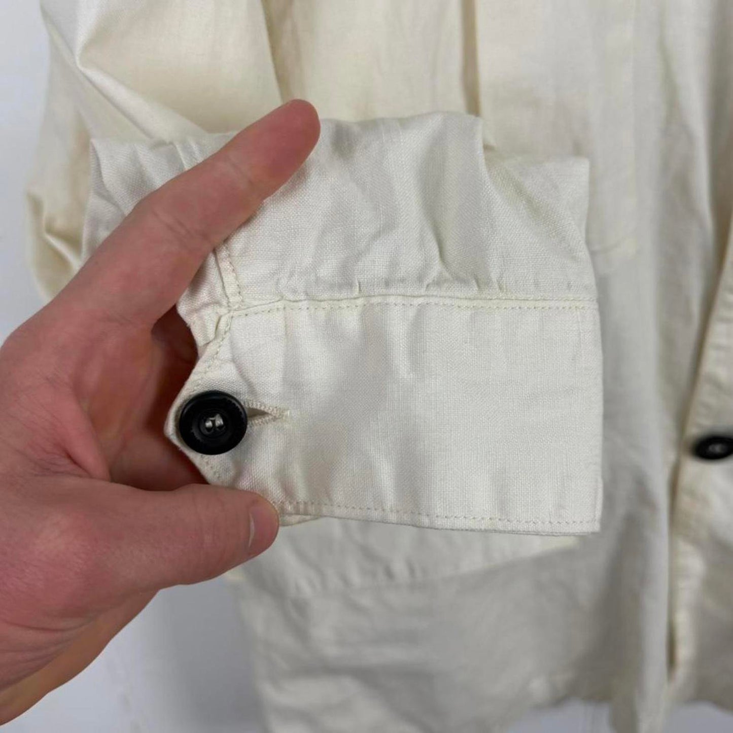 Stone Island 1999 Lino Flax Parka (L)