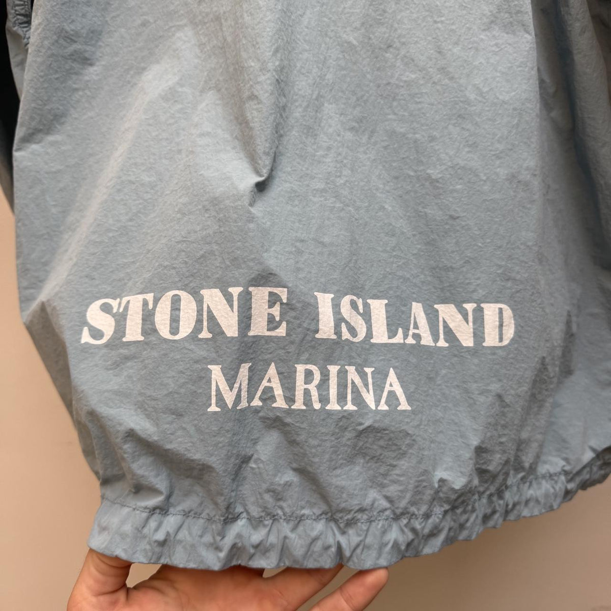 Brand New Stone Island Marina Micro Brushed Nylon-TC Jacket (L)
