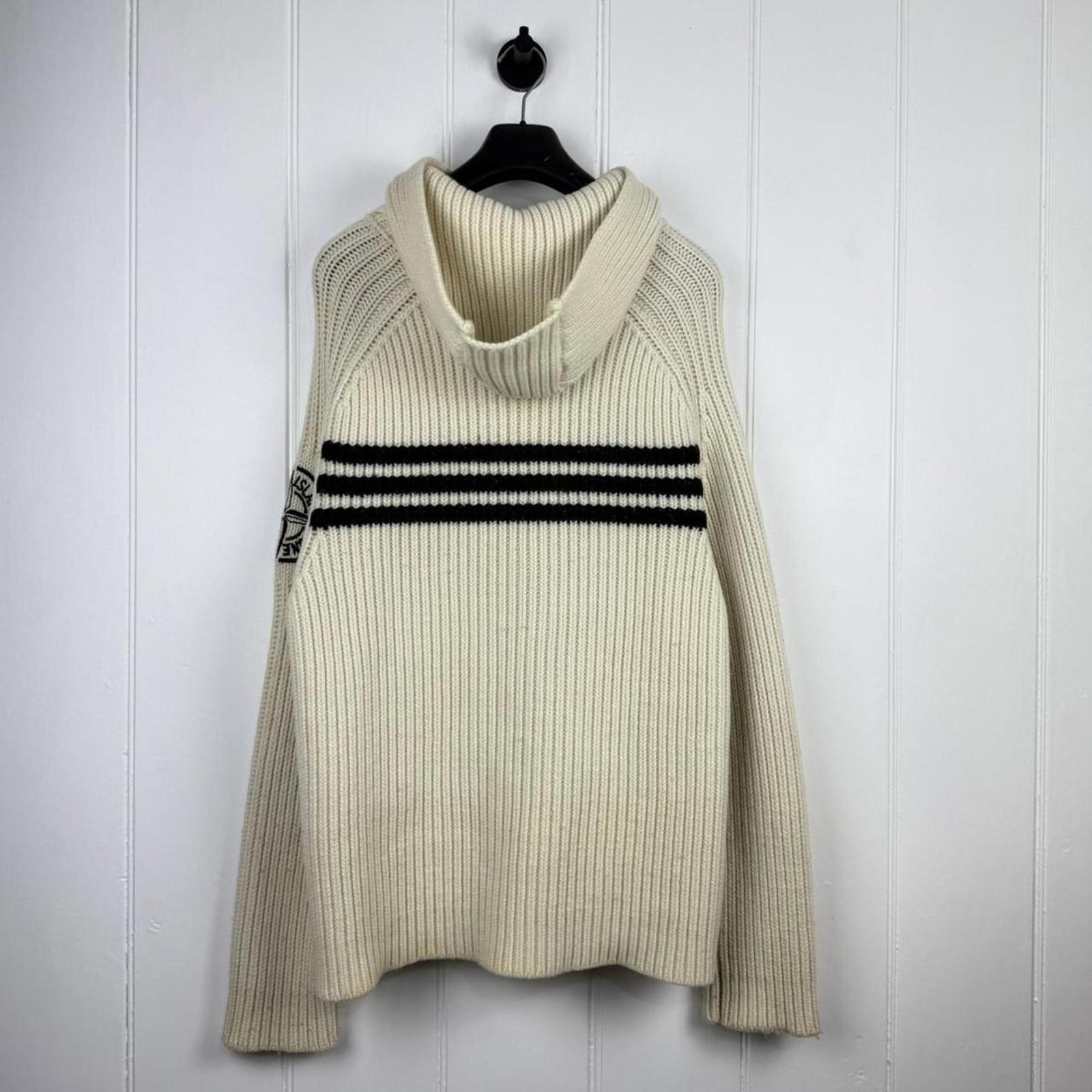 トップス 2000SS archive stone  jumper knit Stone Island Early 2000s Knit Zip Jumper (XL) – fordgarmz