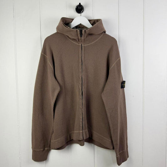 Stone Island Ribbed Knit Hoodie (XL)