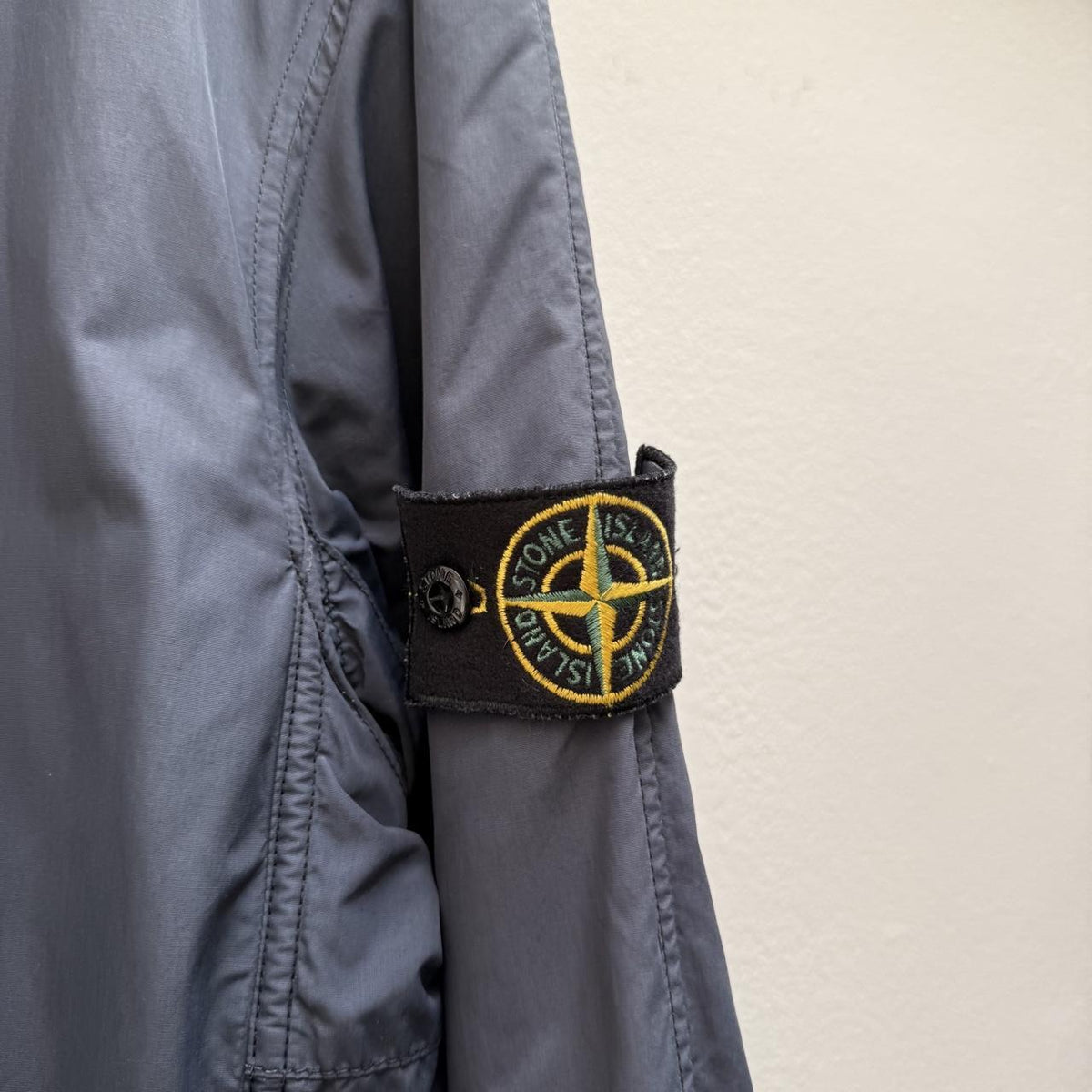 Stone Island Vintage Mid 2000s Flight Jacket – Navy Blue (M)