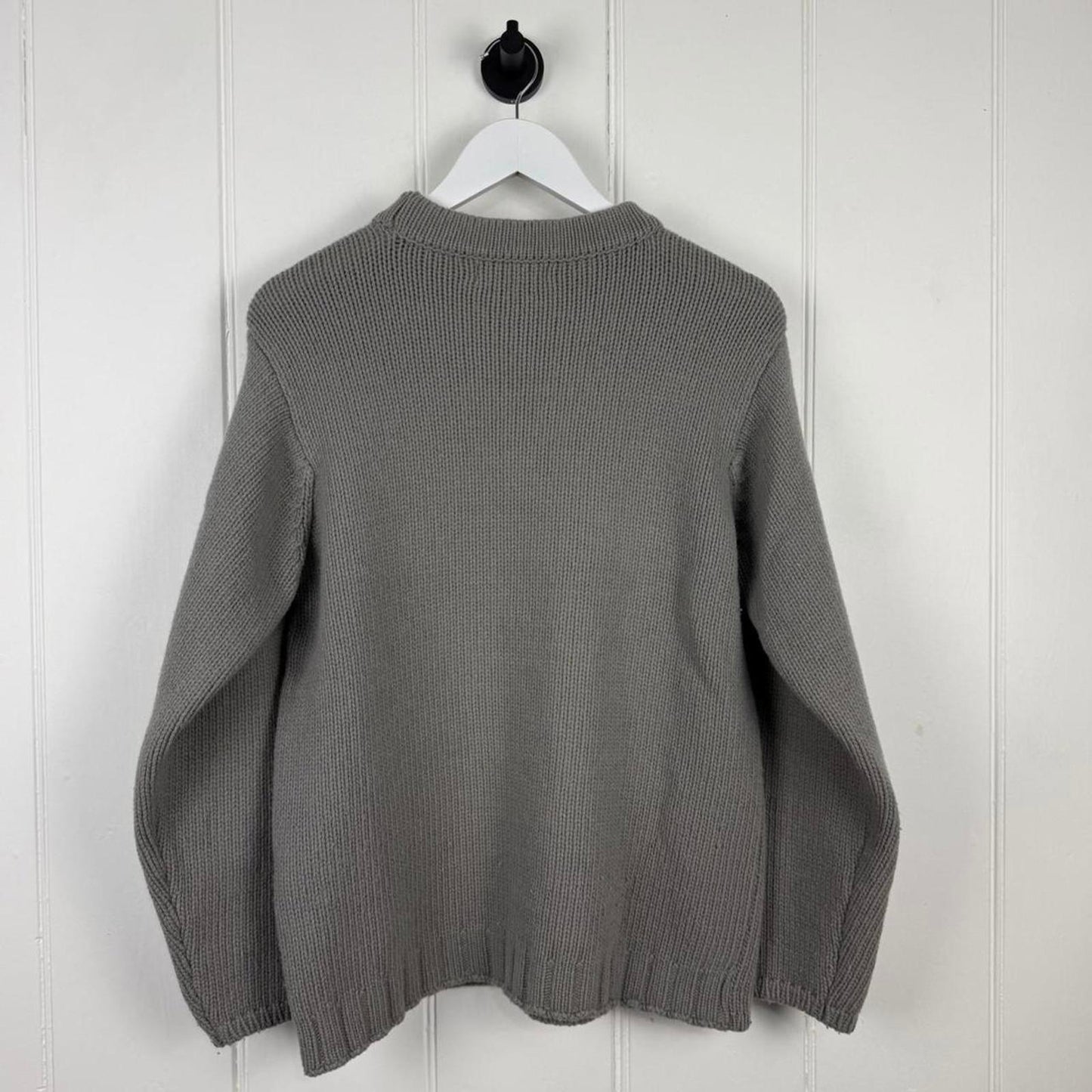 Stone Island Vintage Early 00s Knit Sweater Grey (M)