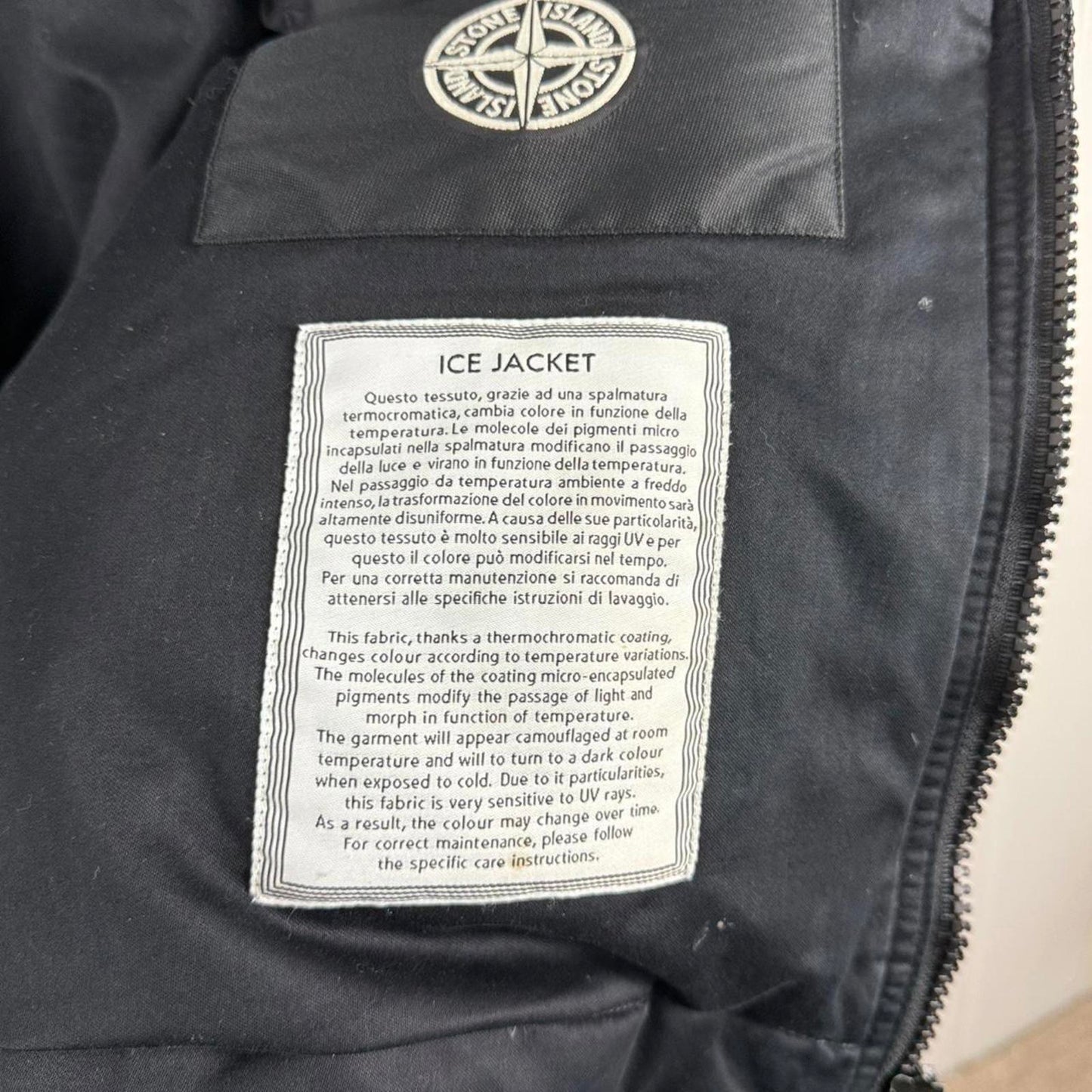 Stone Island Ice Jacket Blue (XXL)