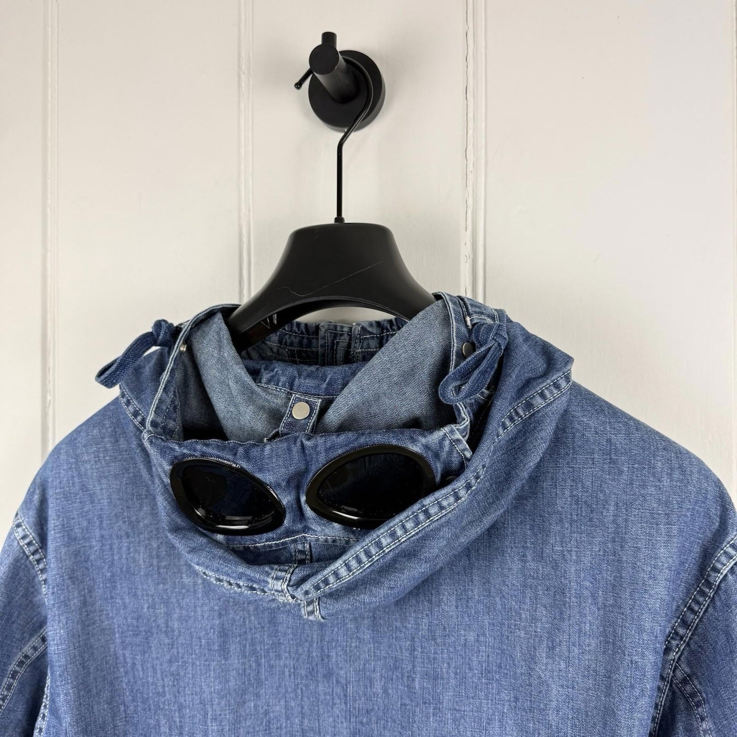 C.P. Company BLU Watro Treated Indigo Jacket (M)