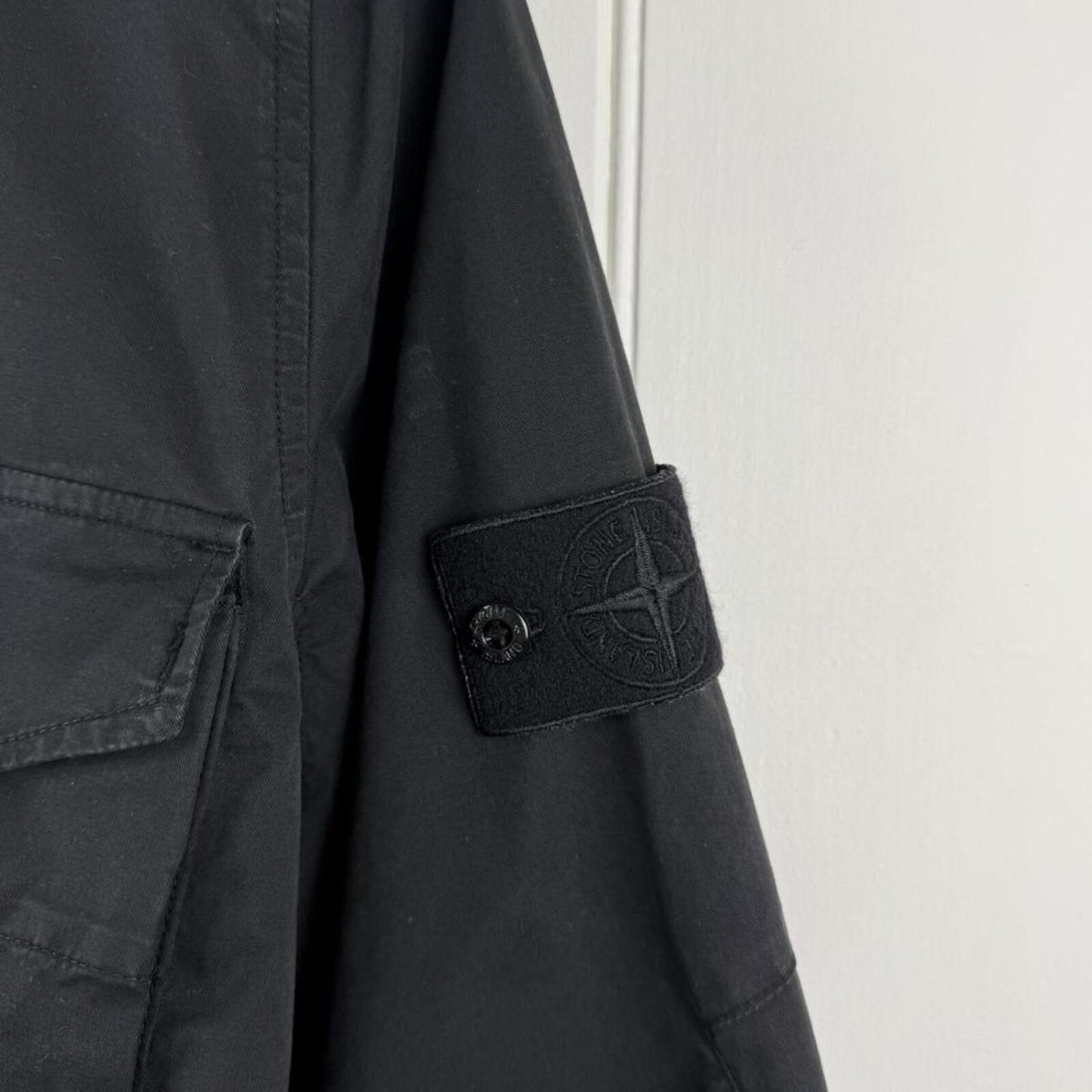 Stone Island Ghost Overshirt Black (M)