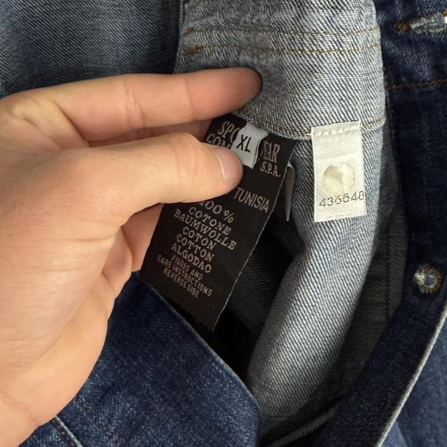 Stone Island Denim Research Jacket (XL)