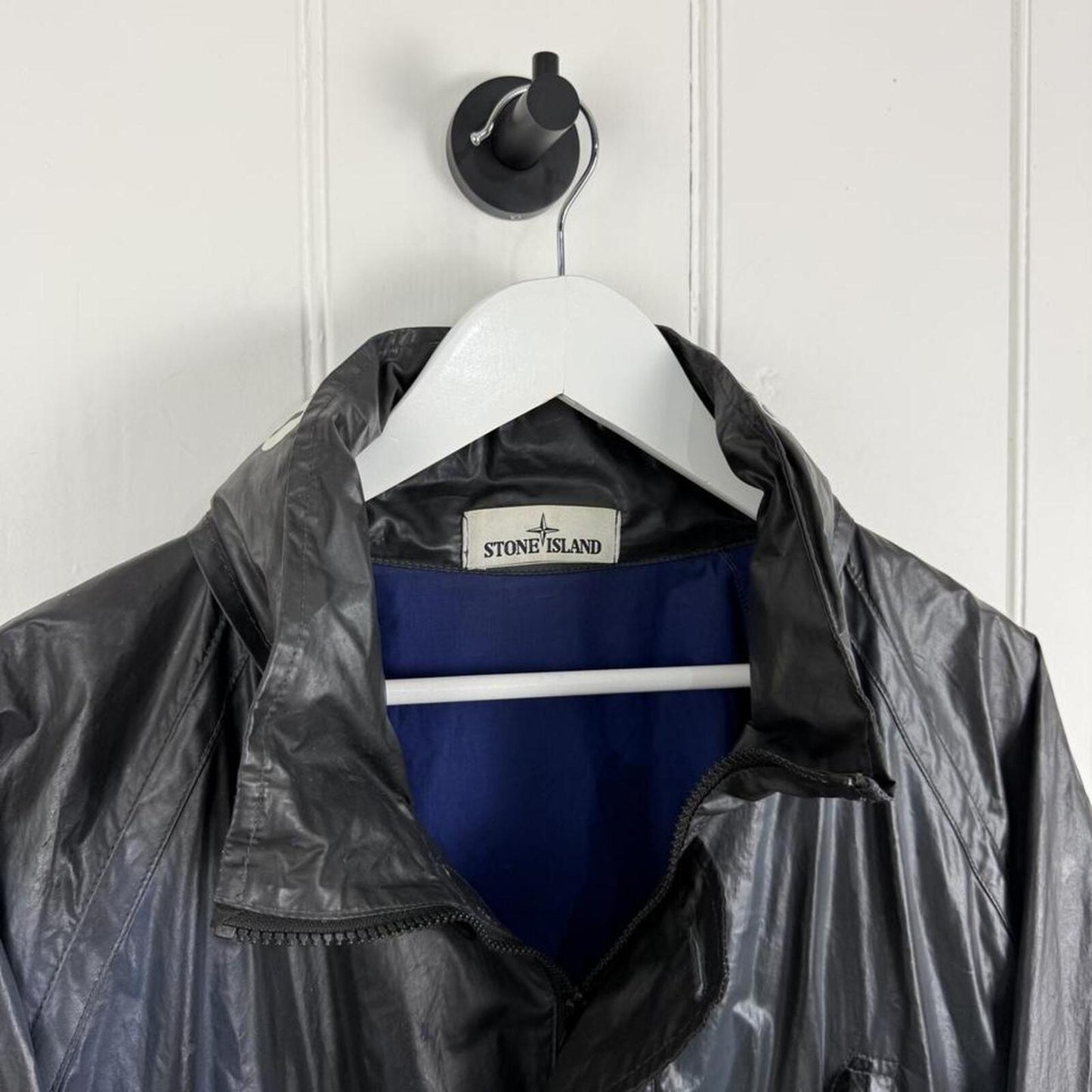 Stone Island Marina Heat Reactive Jacket Black / Blue (XL)
