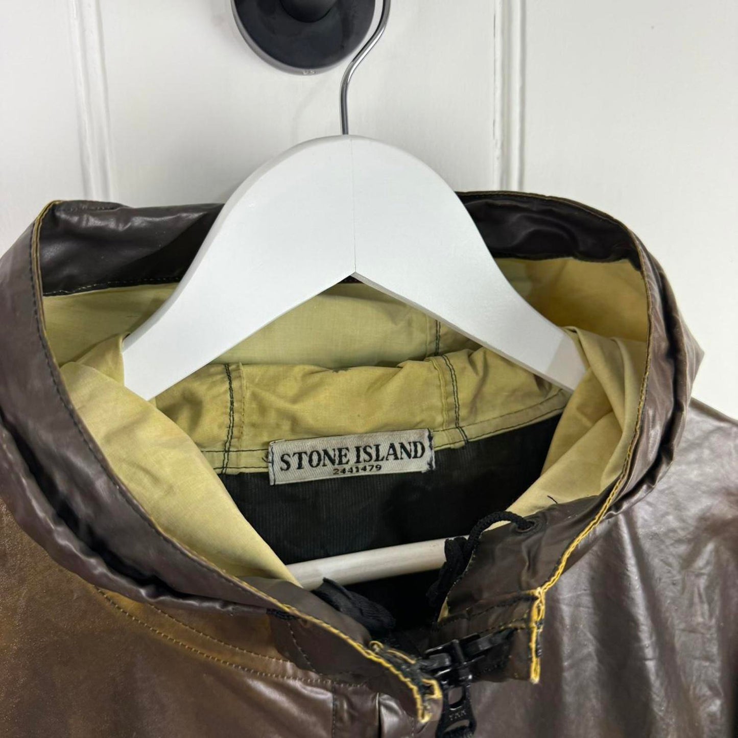 2011 Stone Island Heat Reactive Jacket in Yellow (M)