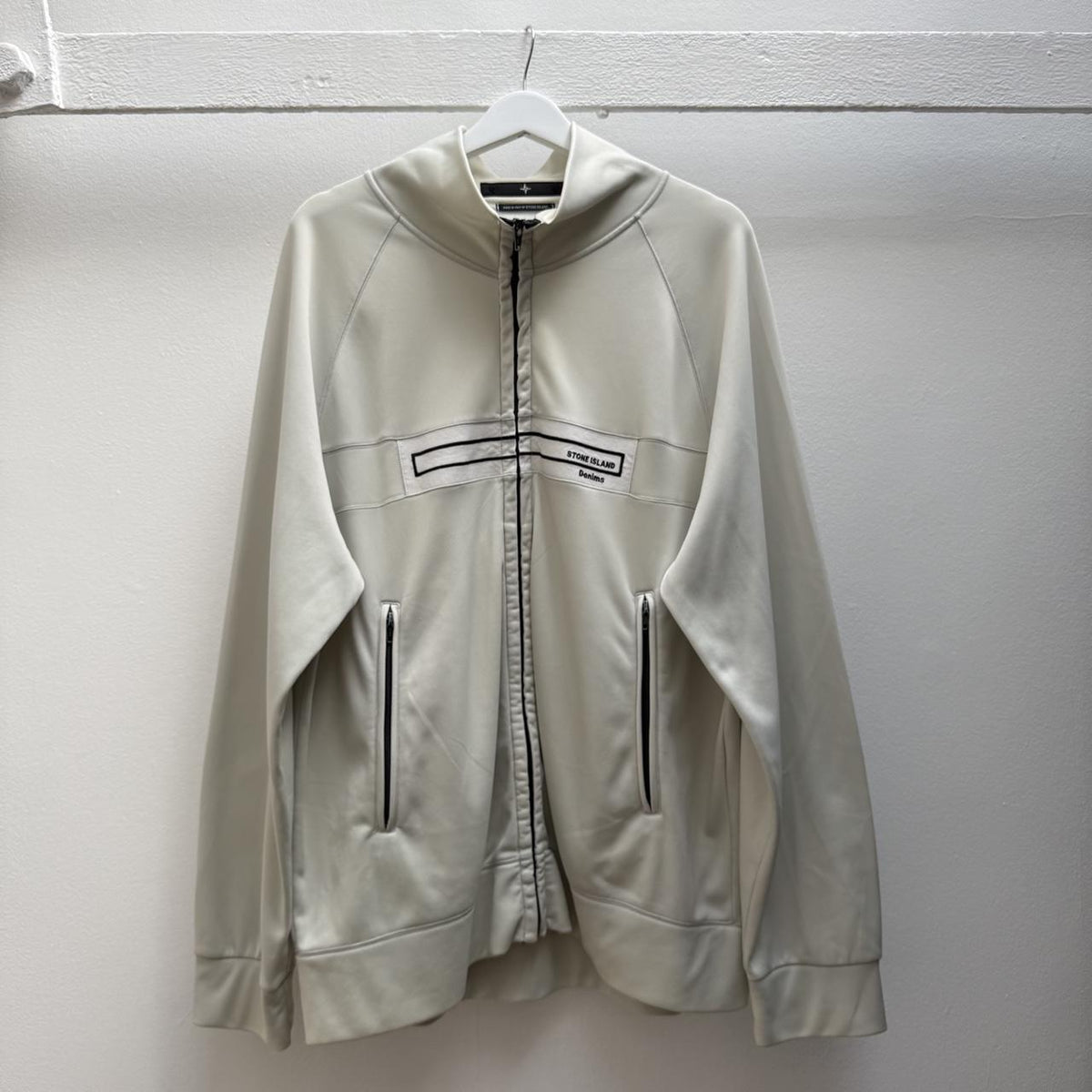 Stone Island 00’s Denims Logo Track Jacket (XXL)