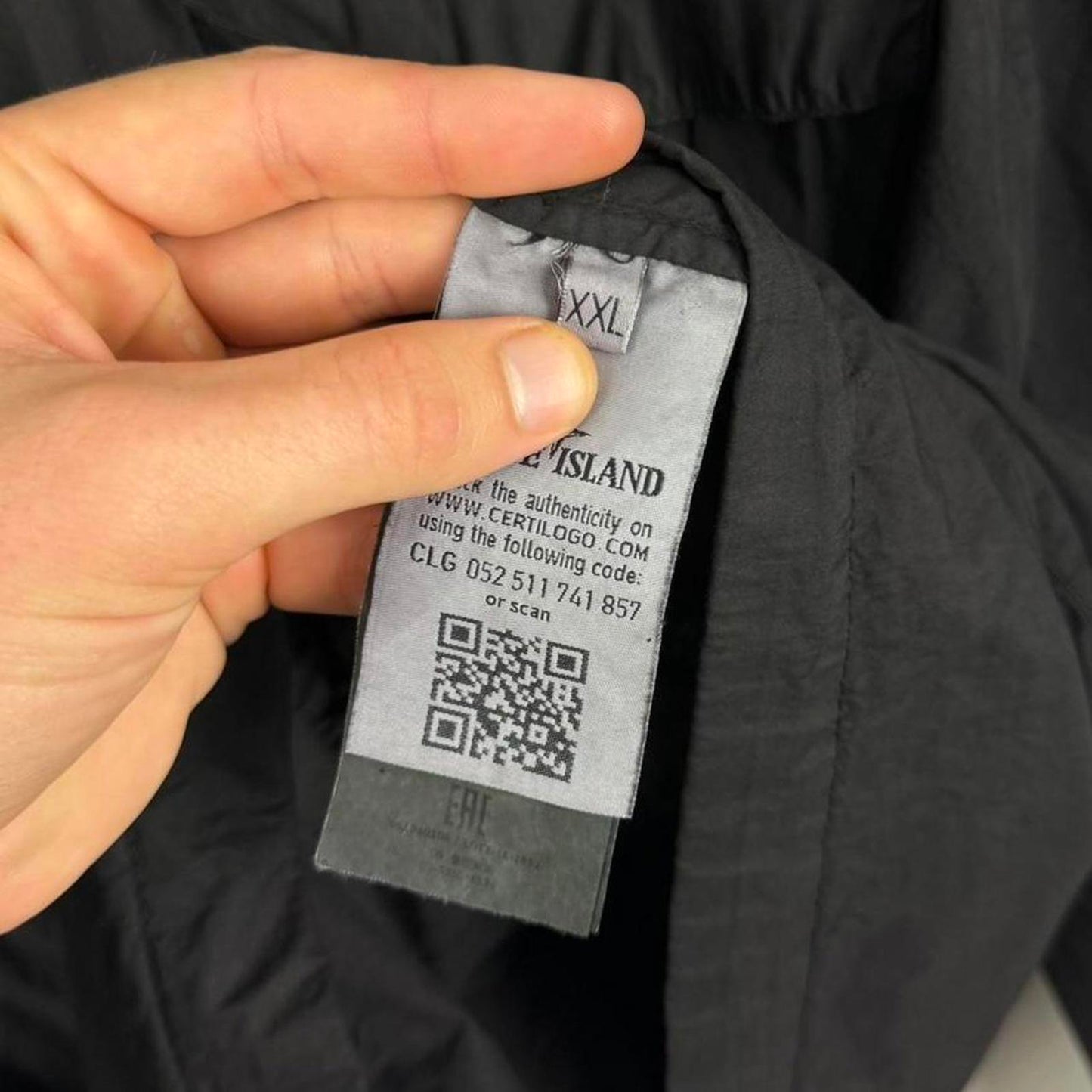 Stone Island Shadow Project Smock Jacket in Black (XXL)