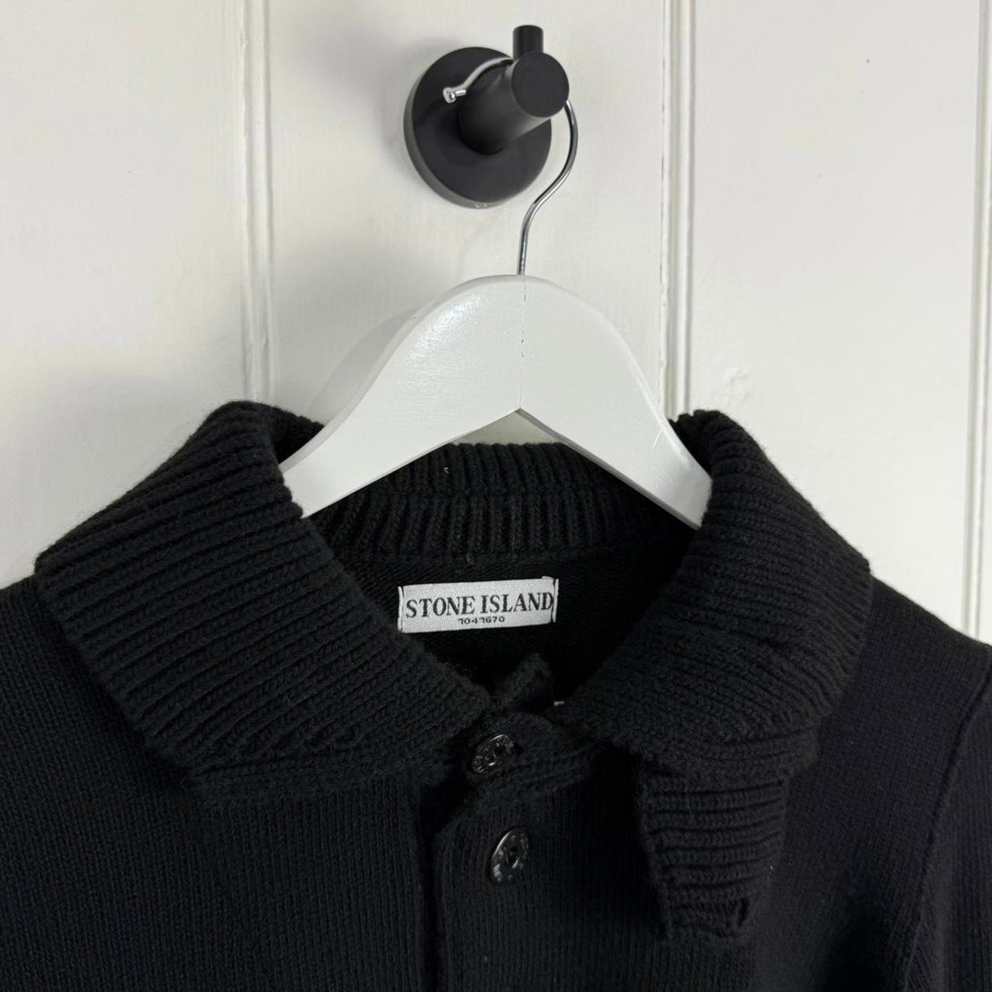 Stone Island Wool Blend Button Knit (S/M)