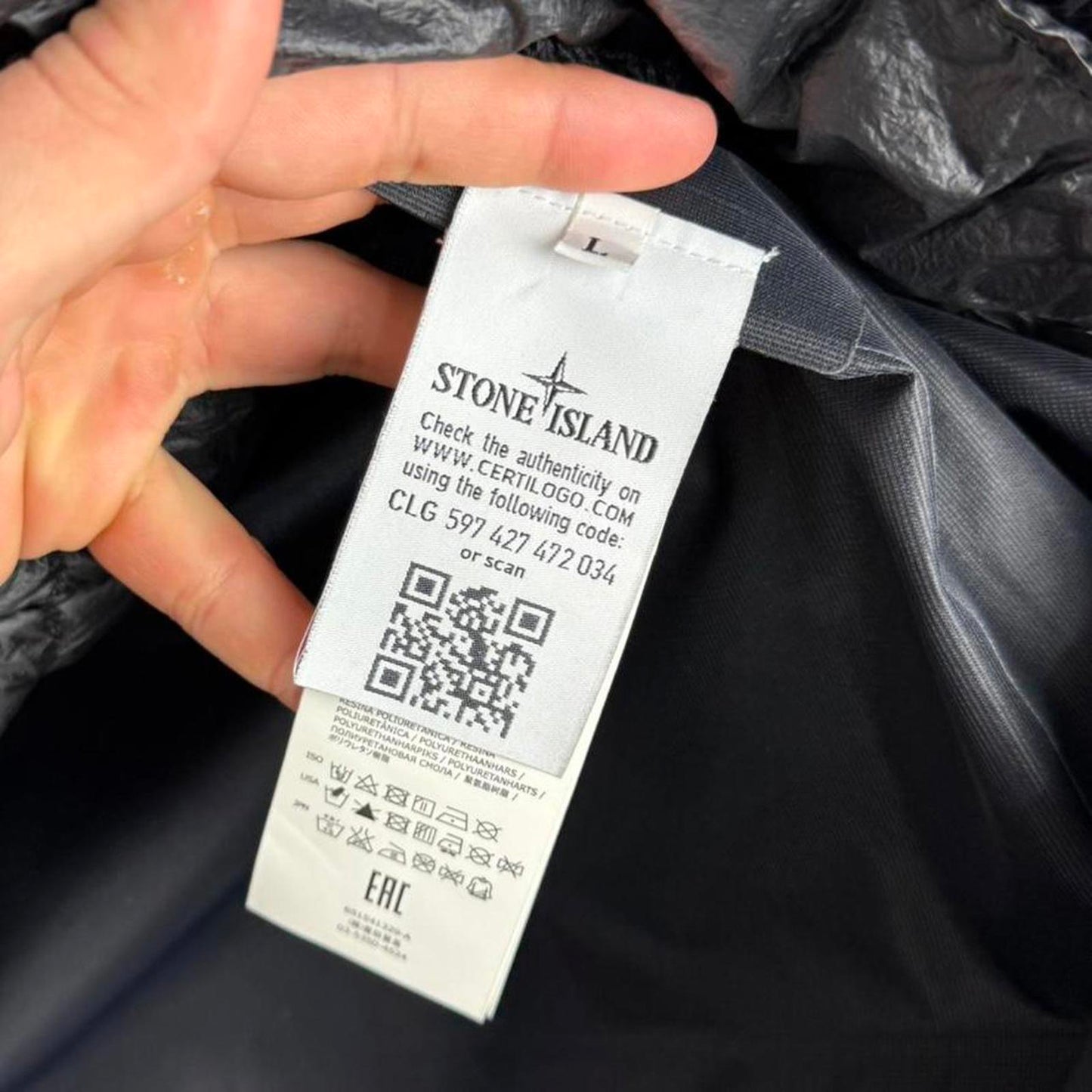 Stone Island Tank Shield Multi-Layer Fusion Jacket (L)