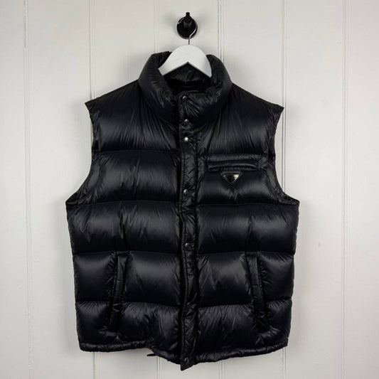 Prada Milano Padded Vest Black (Fits L/XL)
