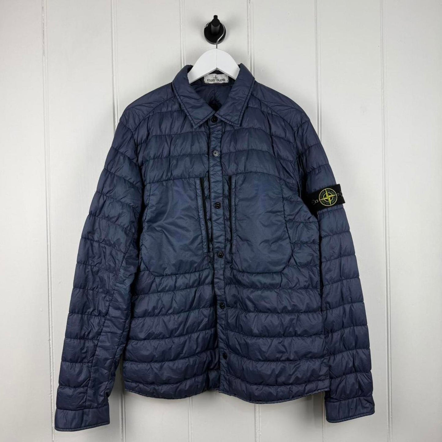 Stone Island Micro Yarn Down Overshirt (XL)