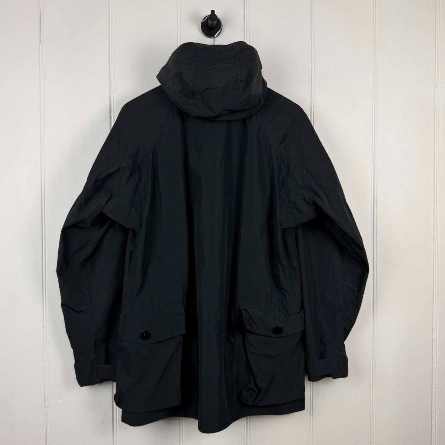 Stone Island Micro Reps Multi Pocket Parka Black (M)
