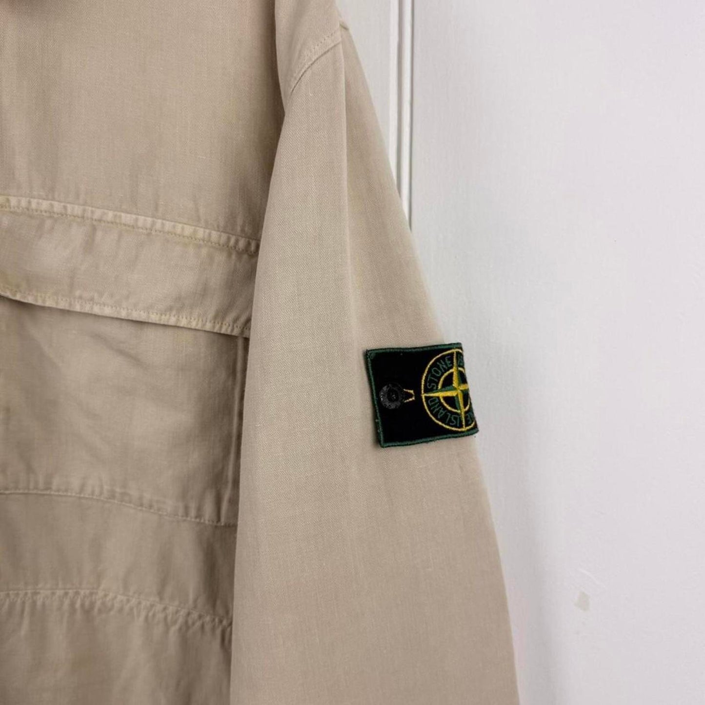 Stone Island Cotton/Linen Field Jacket (XXL)