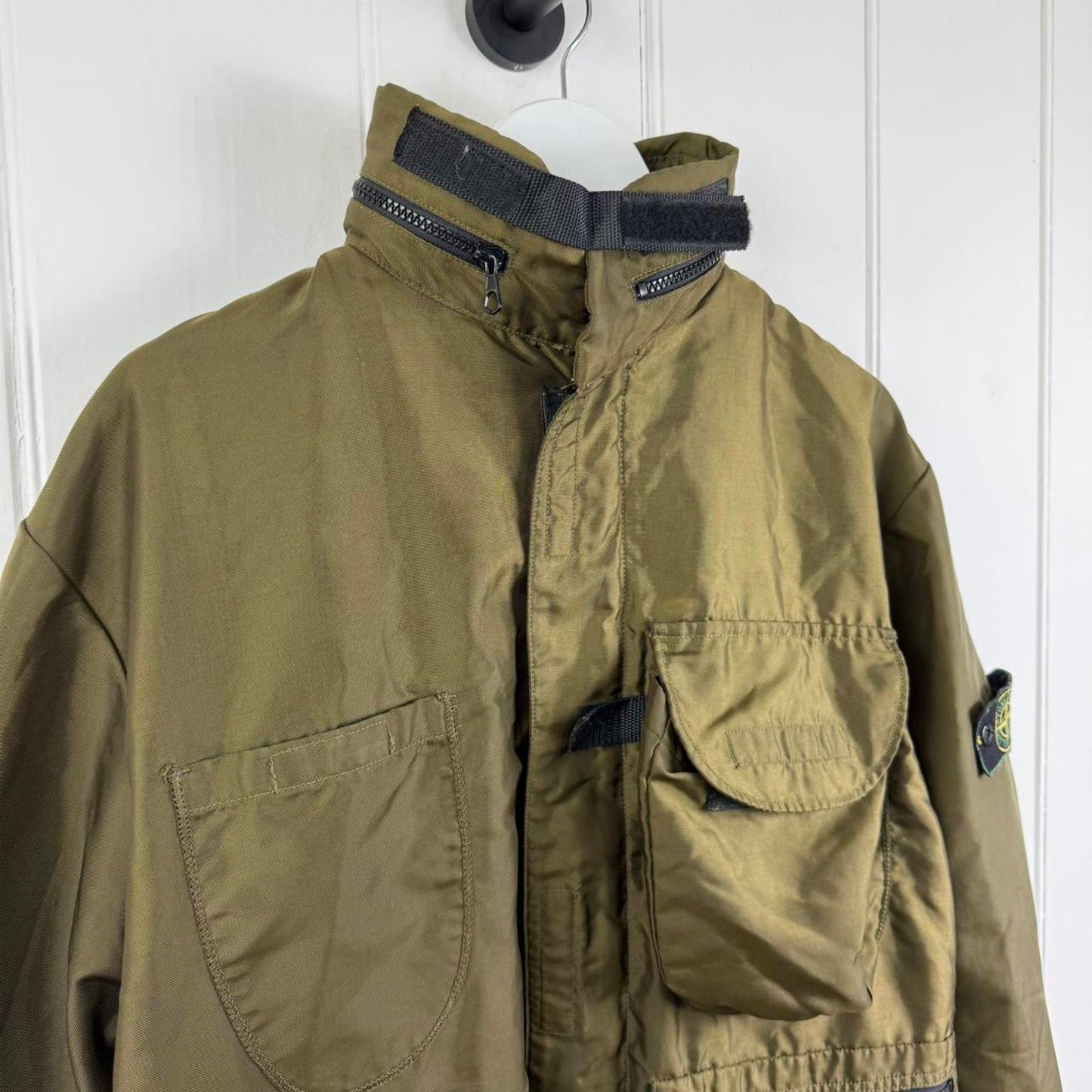 Stone Island Formula Steel Jacket Olive Green (M)