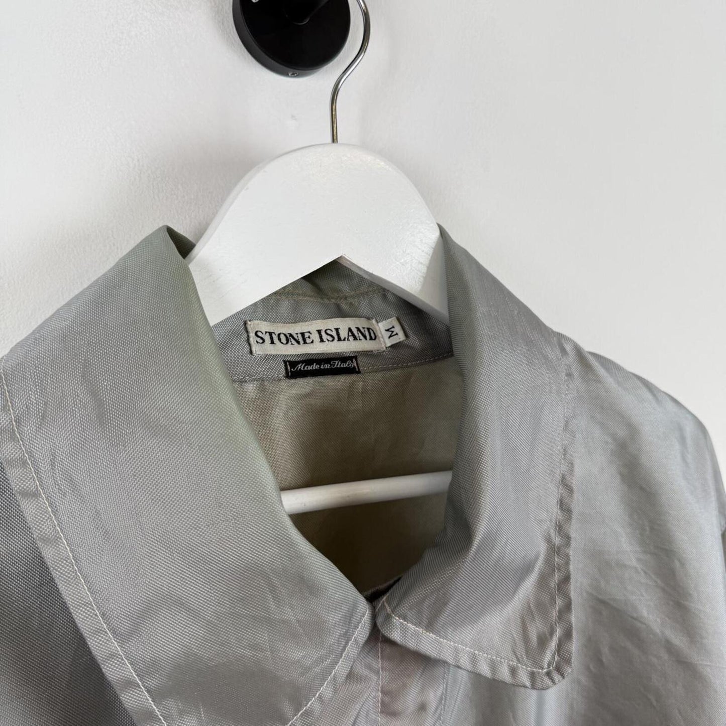 1995 Stone Island Formula Steel Silver Jacket (M)
