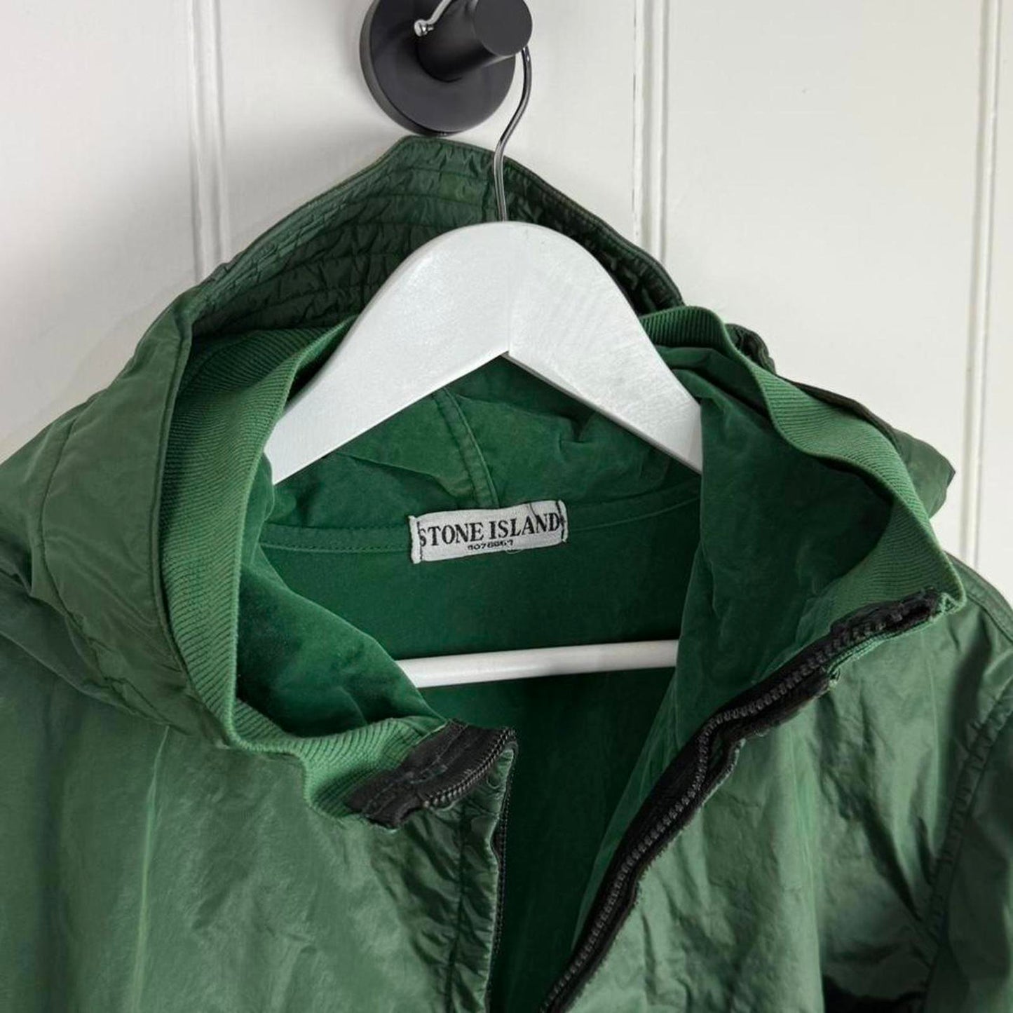 Stone Island Early-00s Nylon Hooded Jacket (L)