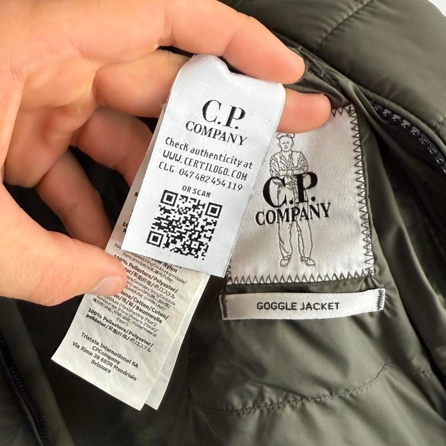 CP Company Padded Goggle Gilet / Vest (L)