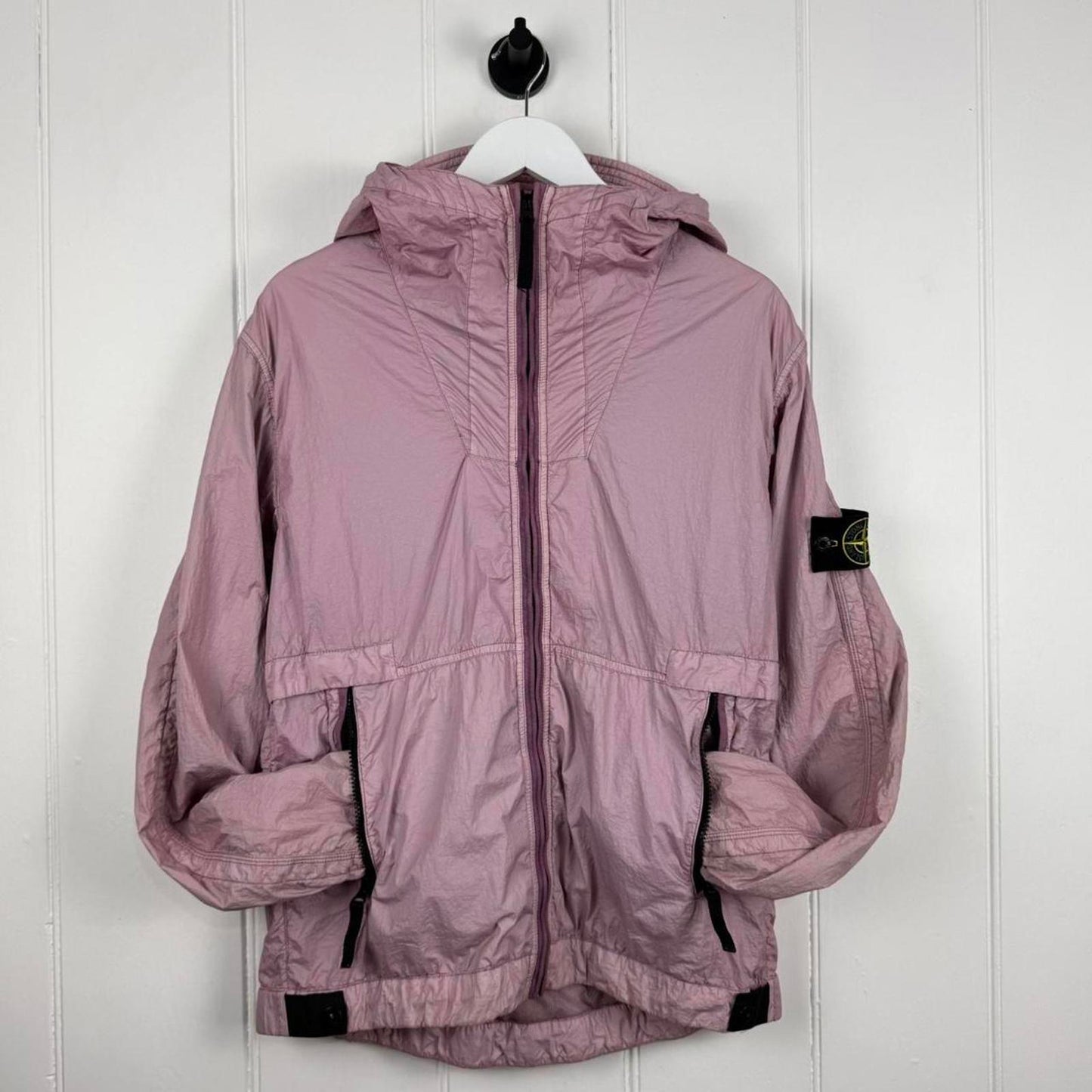 Stone Island Membrana TC Hooded Jacket Pink (L)