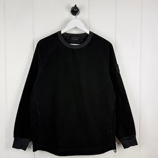 Stone Island Ghost Piece Brushed Cotton Jumper (S)