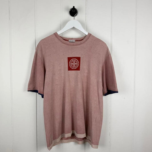 Stone Island Mid 00s Logo T-Shirt (L)