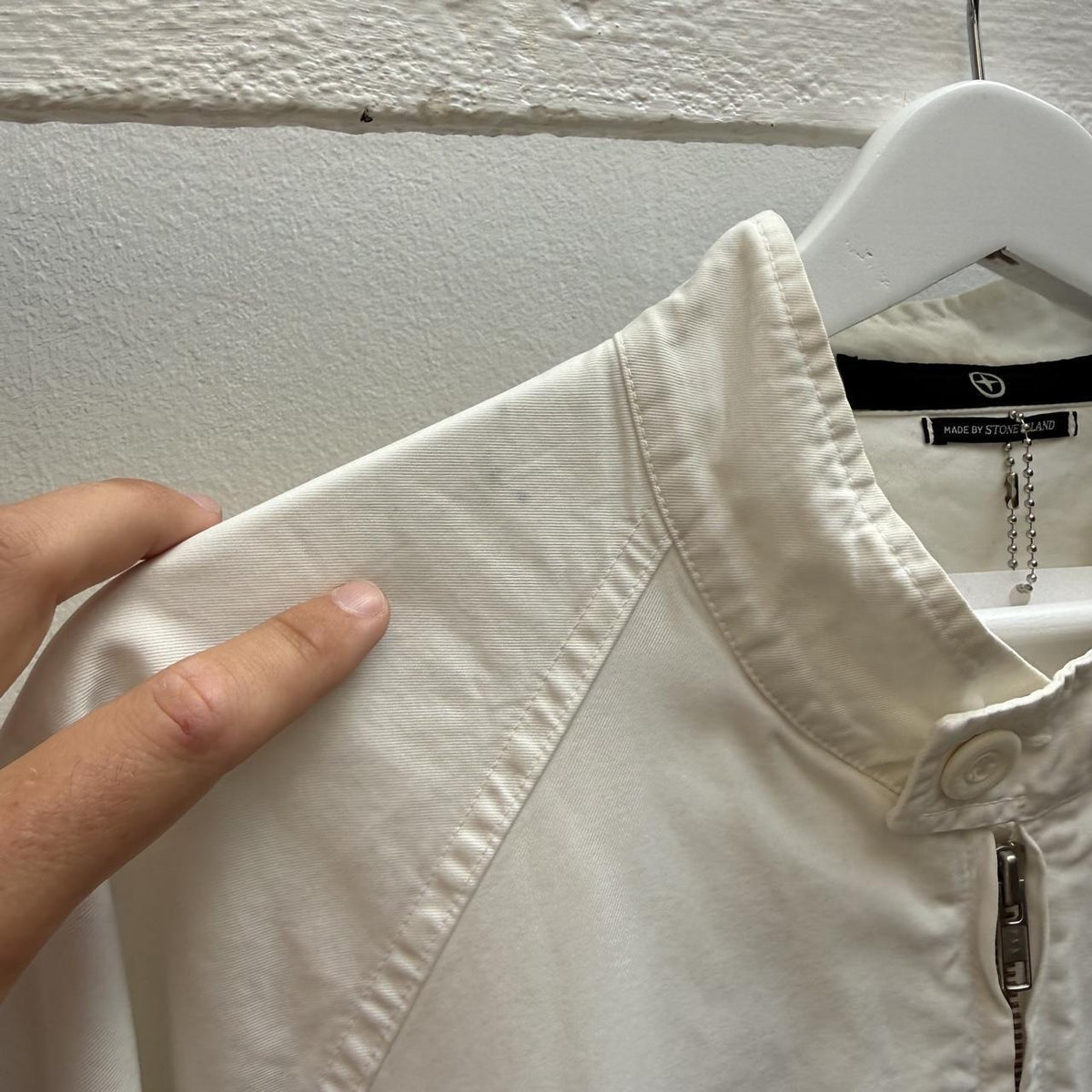 Stone Island Denims Range Jacket White (L)