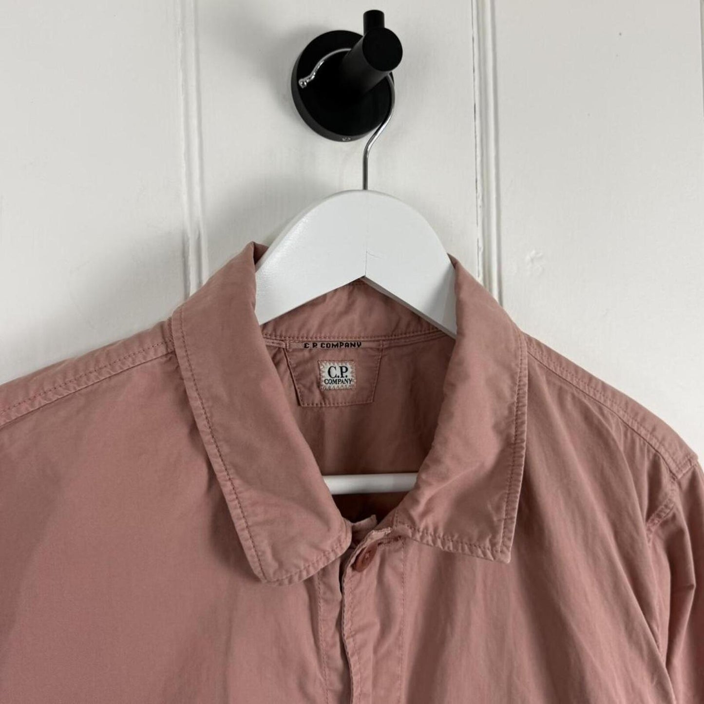 CP Company Logo Pocket Shirt Dusty Pink (M)