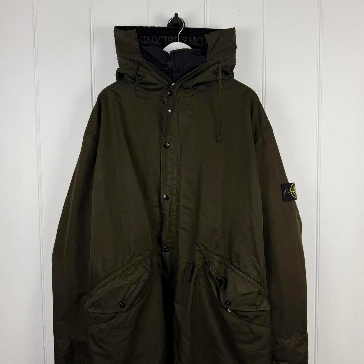 Stone Island Fishtail Parka Olive (XXL)