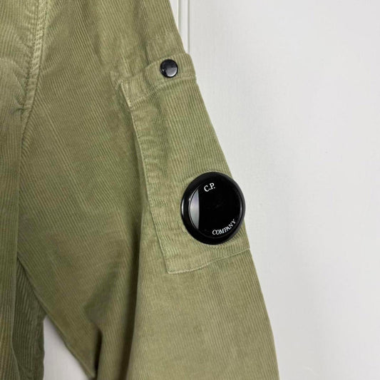 C.P. Company Corduroy Overshirt Olive (M)