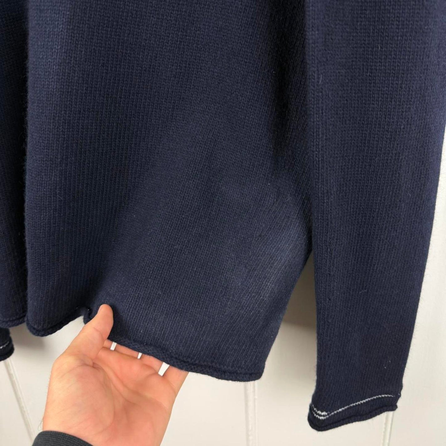 Stone Island Knit Jumper in Navy (M)