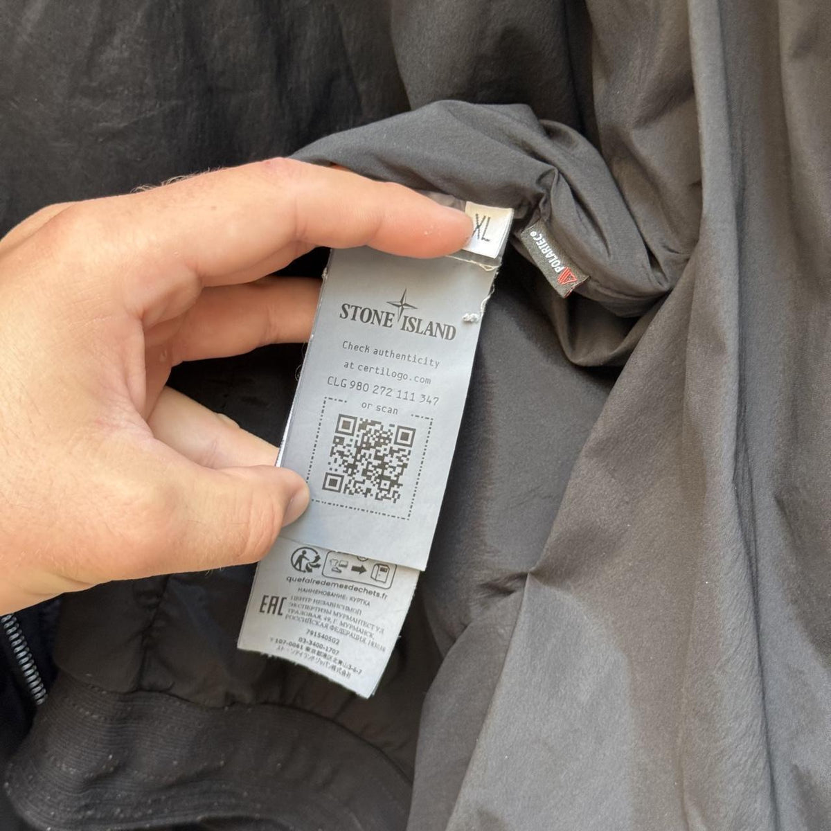 Stone Island Stellina Jacket with Polartech Technology (XL)